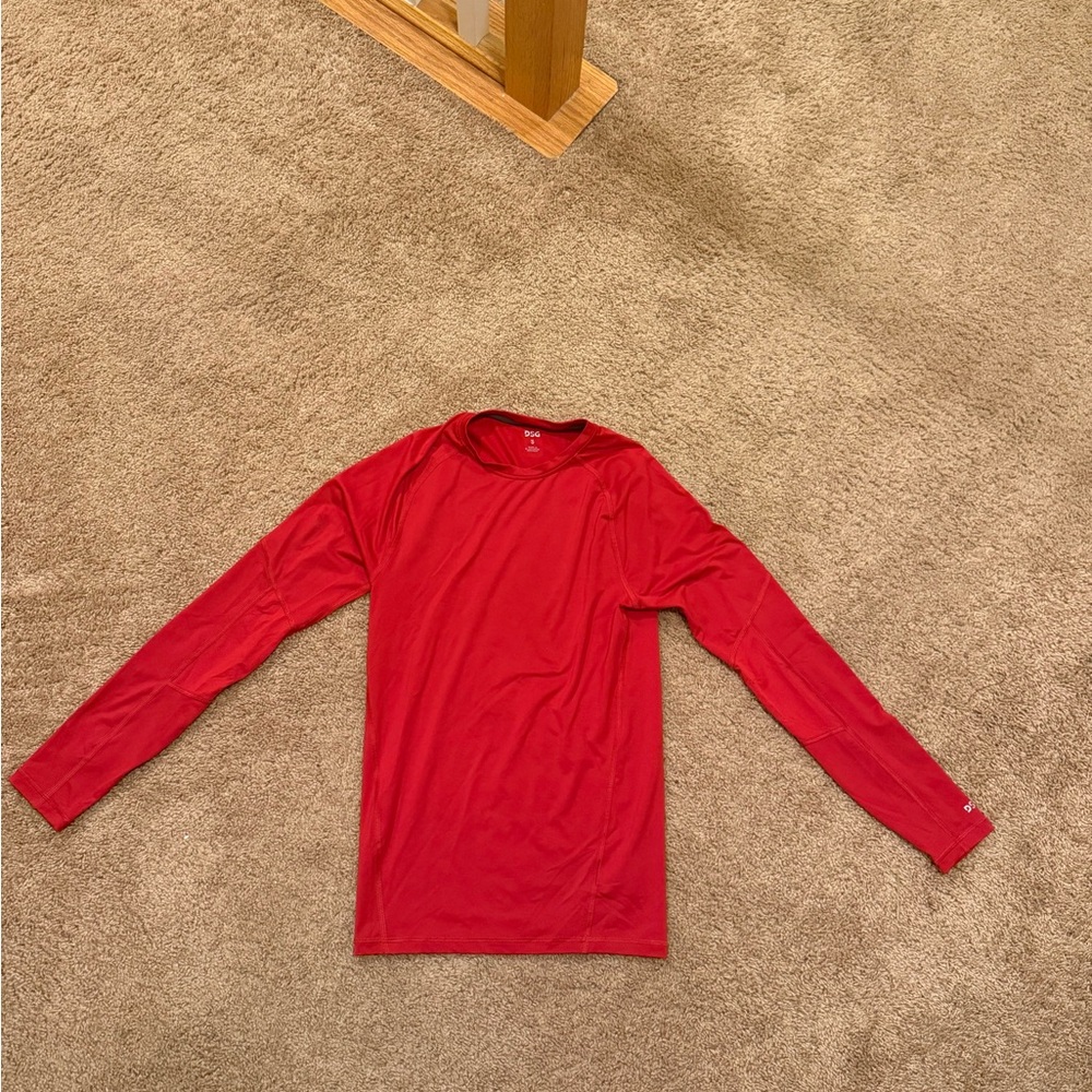 Dick’s Sporting Goods (DSG) Red Atheltic Dri-Fit Long Sleeve Shirt